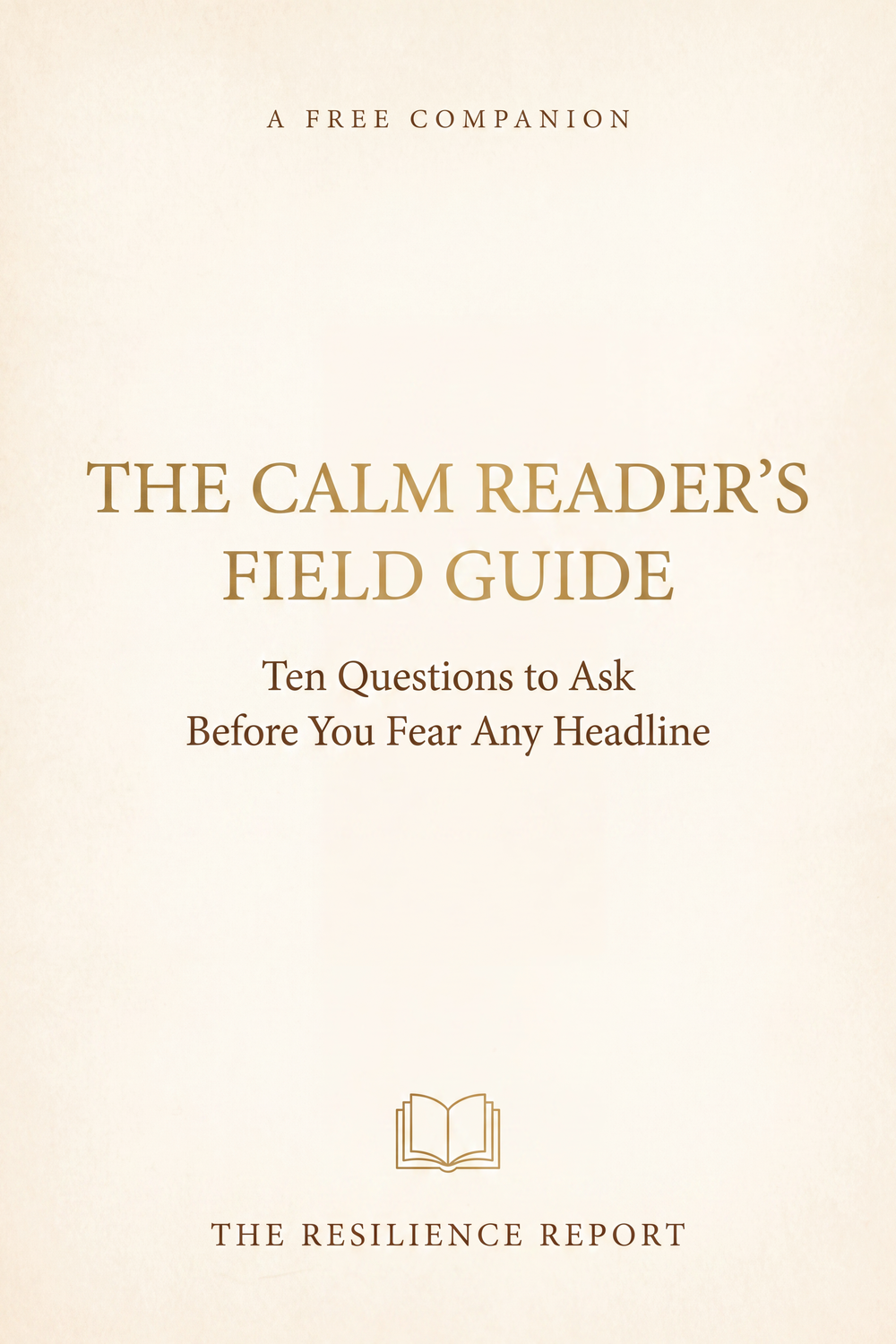 The Calm Reader's Field Guide